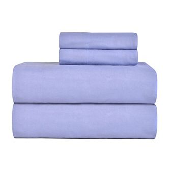 Celeste Home Solid Flannel Sheet Set