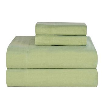 Celeste Home Solid Flannel Sheet Set