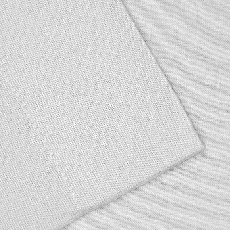 Celeste Home Flannel Sheet Set, White, FULL SET