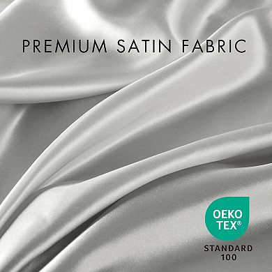 Madison Park Essentials Satin Luxury Sheet Set or Pillowcases