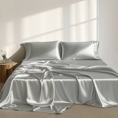 Madison Park Essentials Satin Luxury Sheet Set or Pillowcases