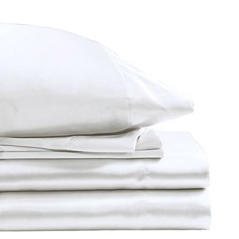 Madison Park Essentials Satin Luxury Solid Sheet Set and Pillowcases