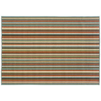 StyleHaven Montgomery Striped Indoor Outdoor Rug