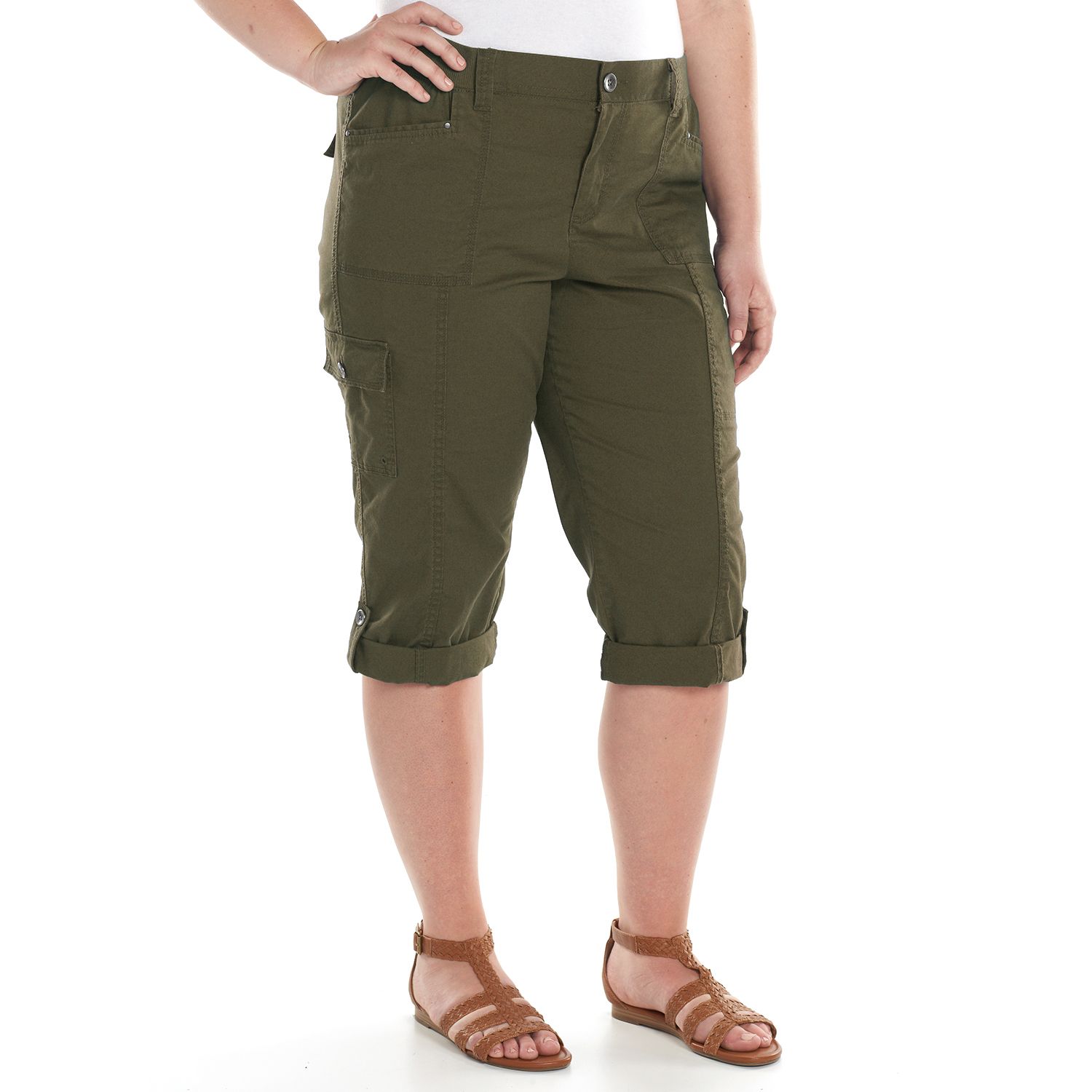 sonoma plus size utility pants