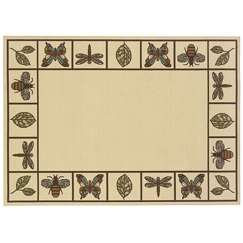 StyleHaven Montgomery Nature Indoor Outdoor Rug