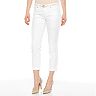 Apt. 9® Modern Fit Straight-Leg Cuffed Jean Capris - Women's