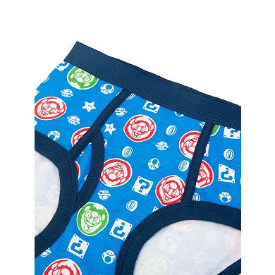 Boys 4-8 Super Mario Bros. 5-Pack Briefs