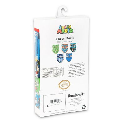 Boys 4-8 Super Mario Bros. 5-Pack Briefs