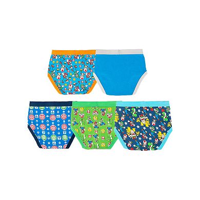 Boys 4-8 Super Mario Bros. 5-Pack Briefs