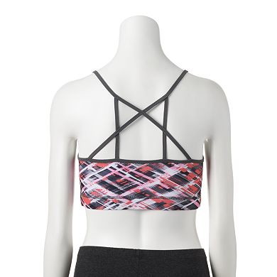 SO® Strappy Cross Back Bralette - Juniors
