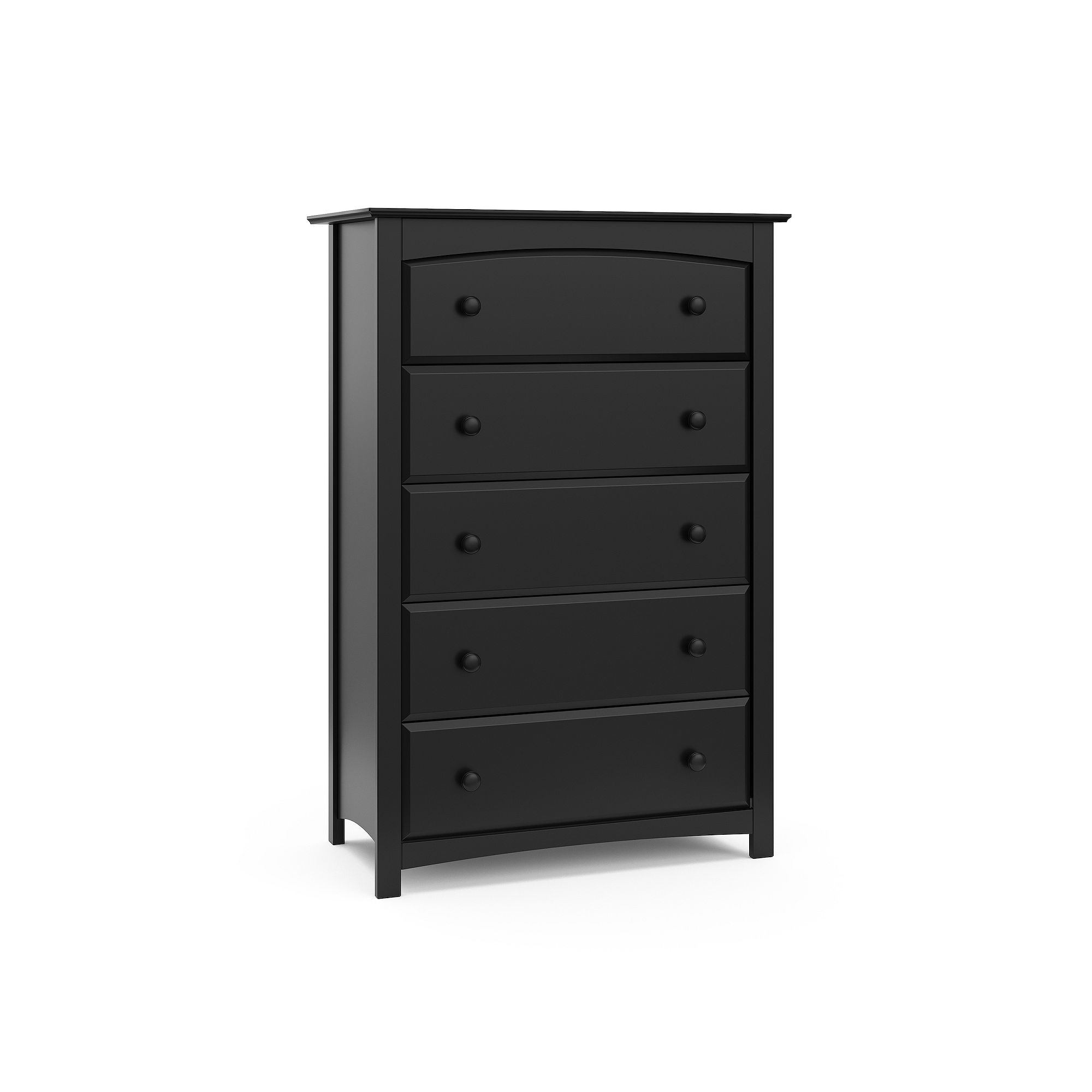 Storkcraft Kenton 5-Drawer Dresser, Black