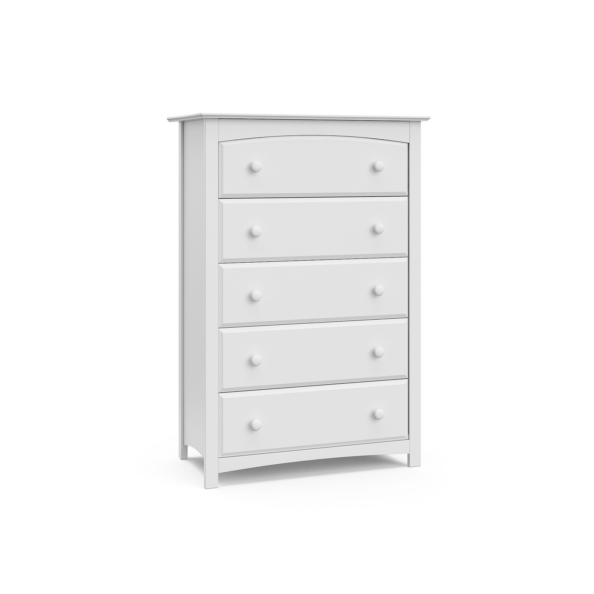 Storkcraft Kenton 5-Drawer Dresser, White