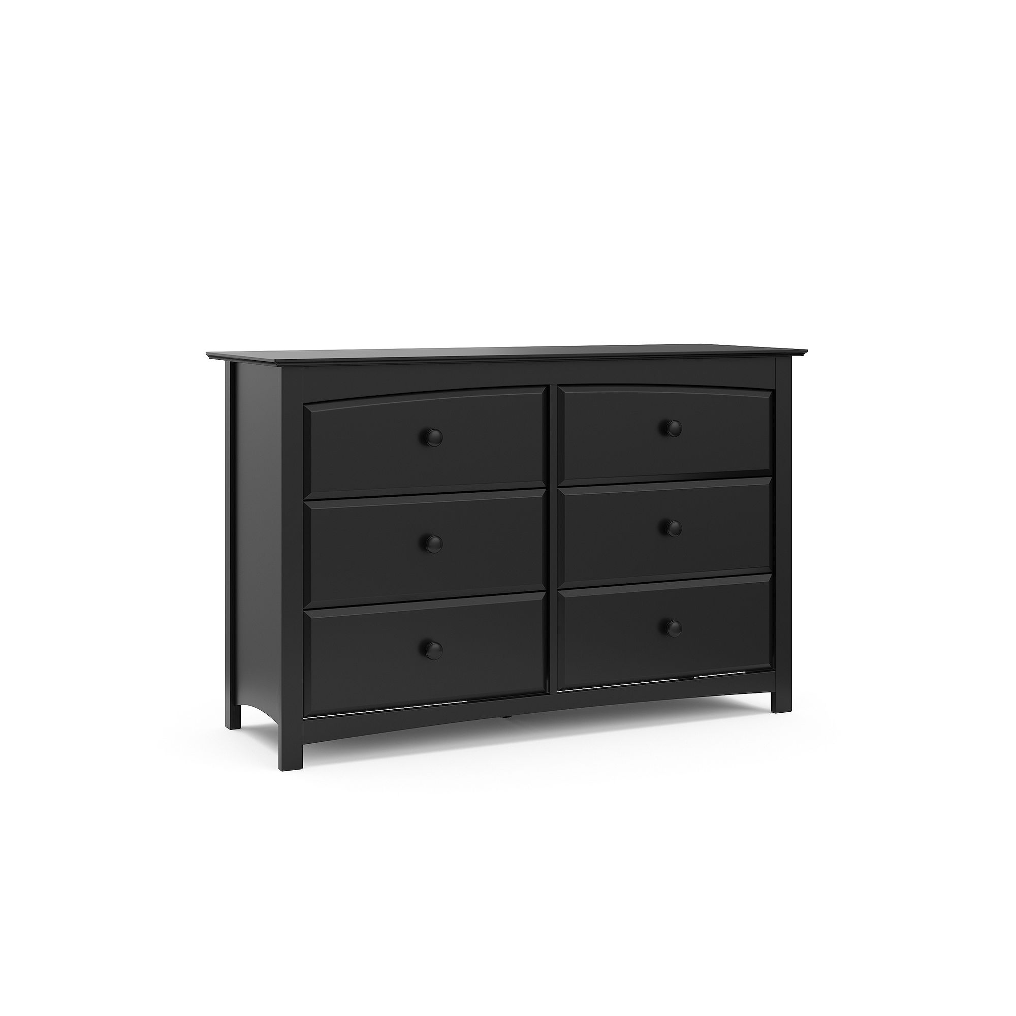 Storkcraft Kenton 6-Drawer Dresser, Black