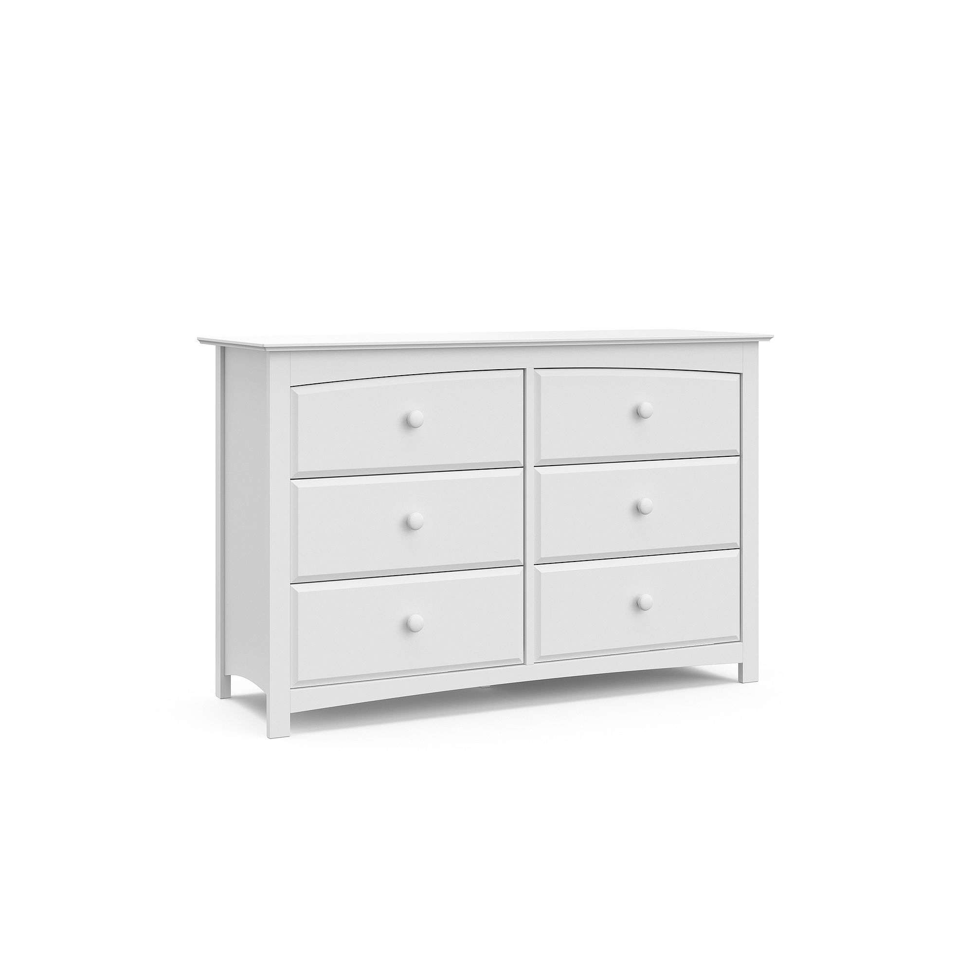 Storkcraft Kenton 6-Drawer Dresser, White