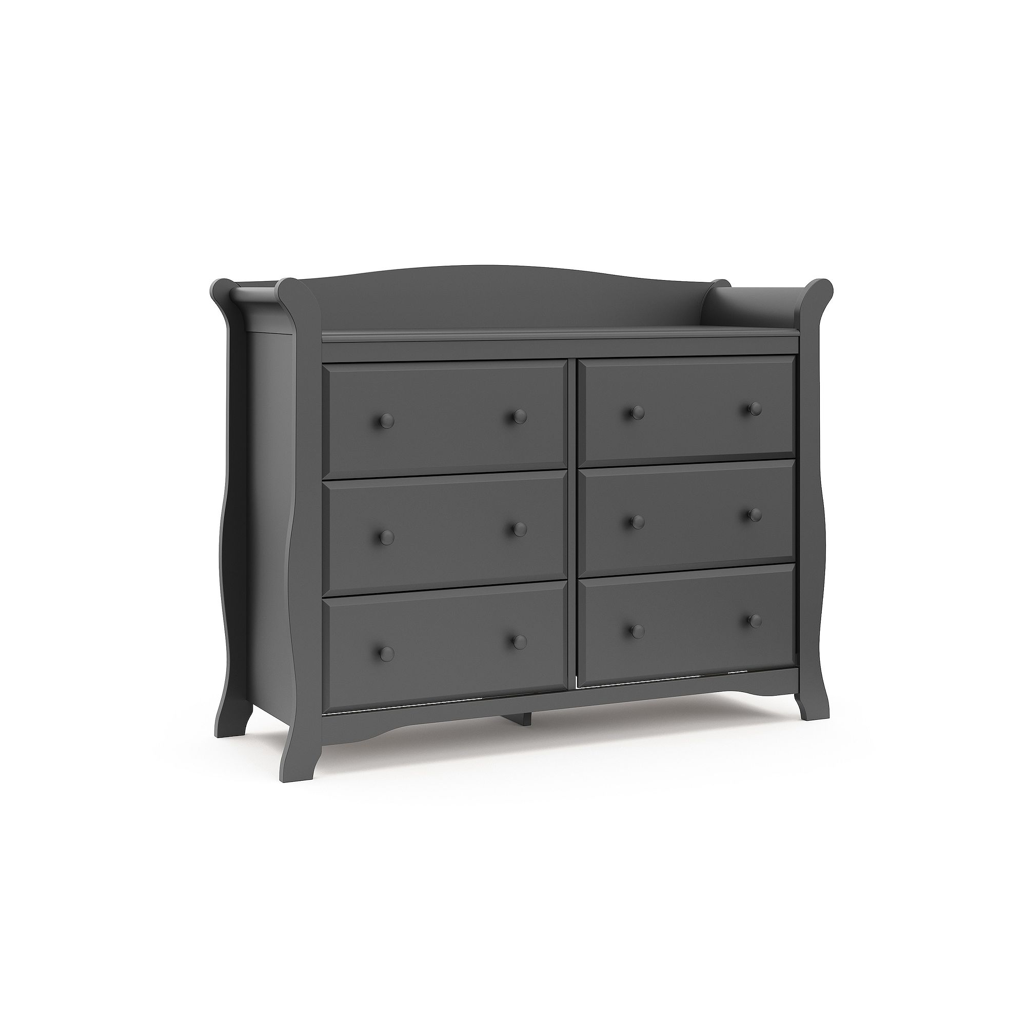 Storkcraft Avalon 6-Drawer Dresser, Gray