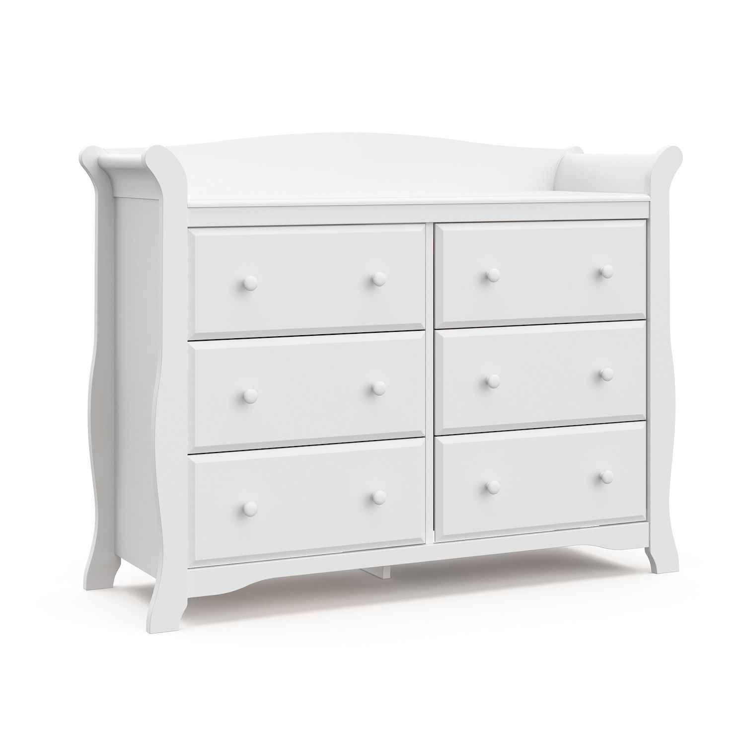 storkcraft avalon dresser white