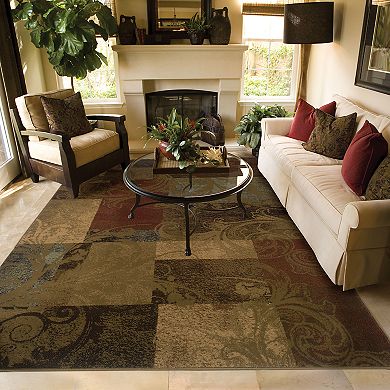 StyleHaven Henderson Floral Block Rug