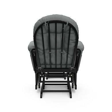 Storkcraft Hoop Custom Glider Chair & Ottoman Set