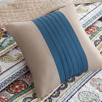 Intelligent Design Lacie Reversible Quilt Set with Shams and Decorative Pillows