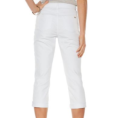 Women's Jennifer Lopez Cuffed Jean Capris