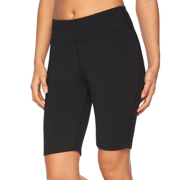 Gaiam Women's Warrior Yoga Short Bike & Running Activewear Shorts Green  Size XL