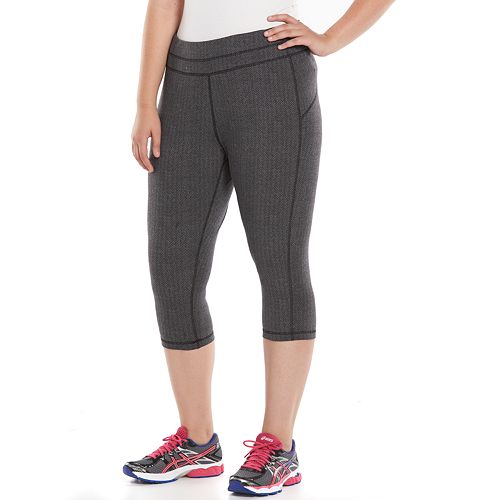 Download Plus Size Tek Gear® Fitted Capri Leggings