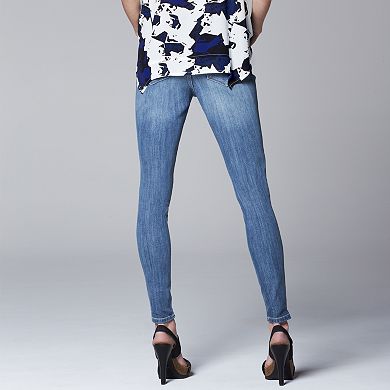 Simply Vera Vera Wang Faded Skinny Jeans - Women's