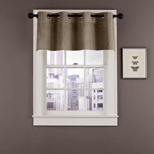 Veratex American Collection Velvet Soft Luxury Valance – 50” x 17”
