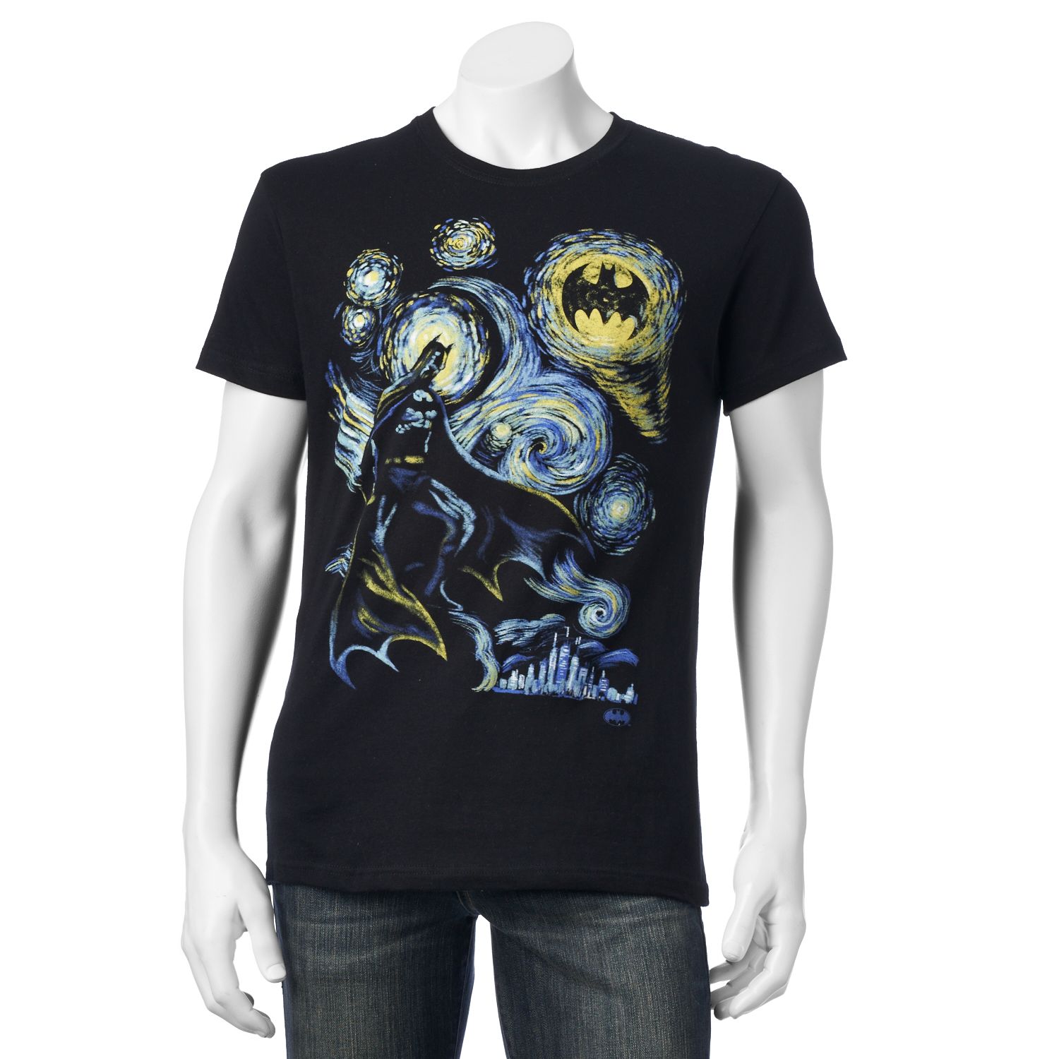 batman van gogh shirt