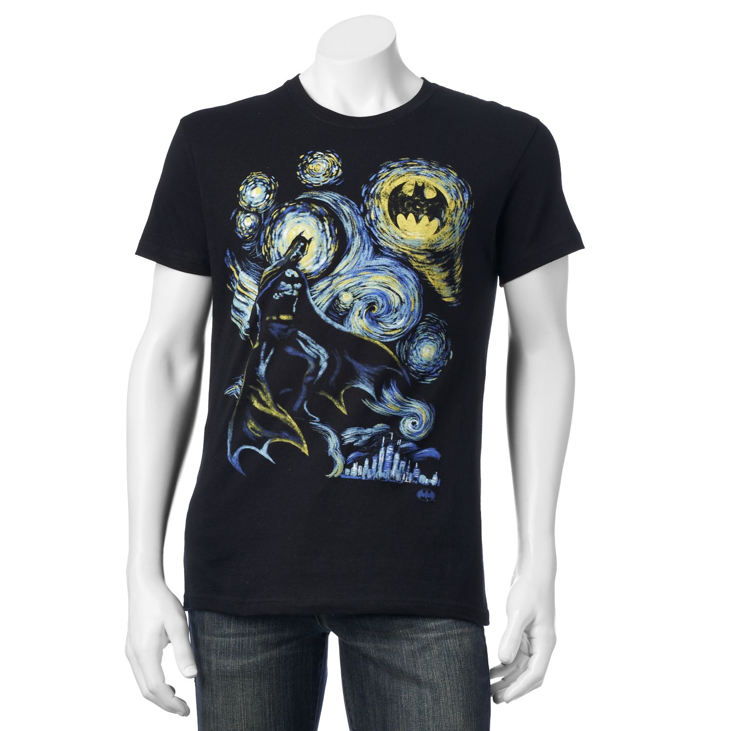 batman starry night shirt