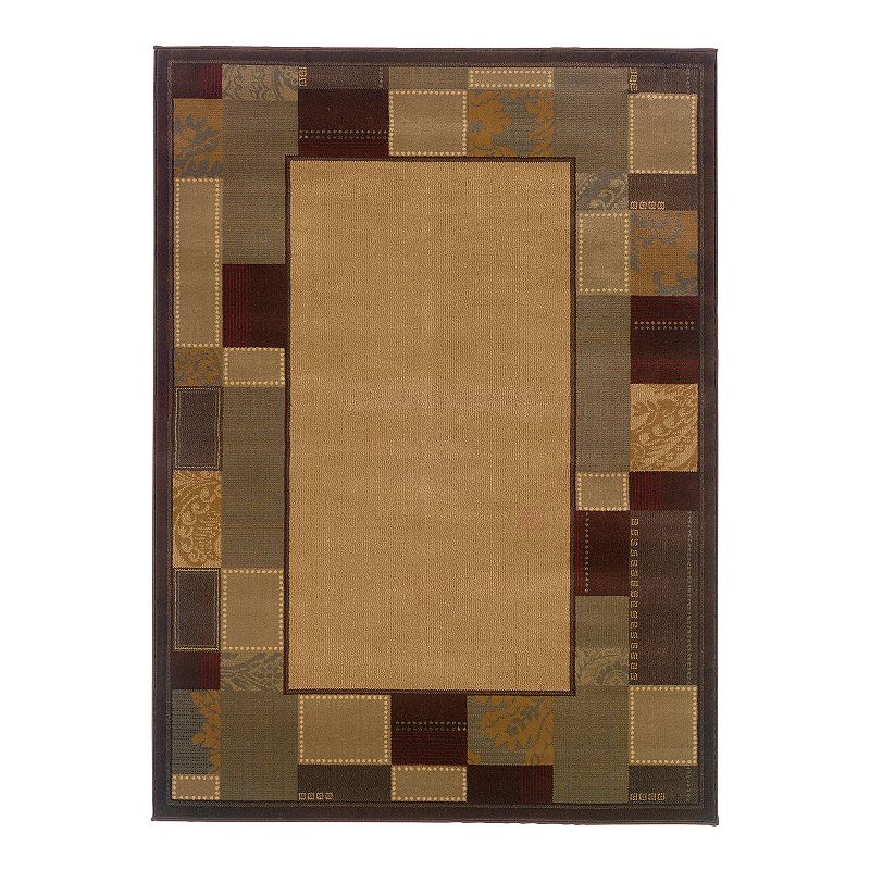 StyleHaven Andover Geometric Rug, Brown, 10X13 Ft