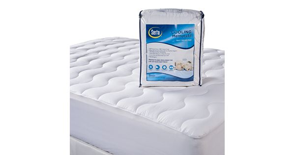 serta memory foam mattress pads