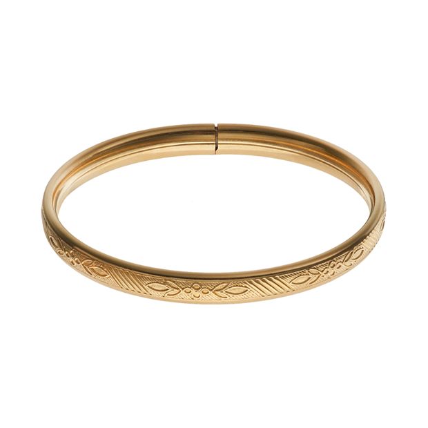 Gold filled bangle bracelet sale