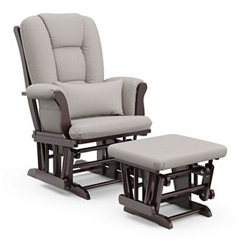 Storkcraft Tuscany Custom Glider Chair and Ottoman Set