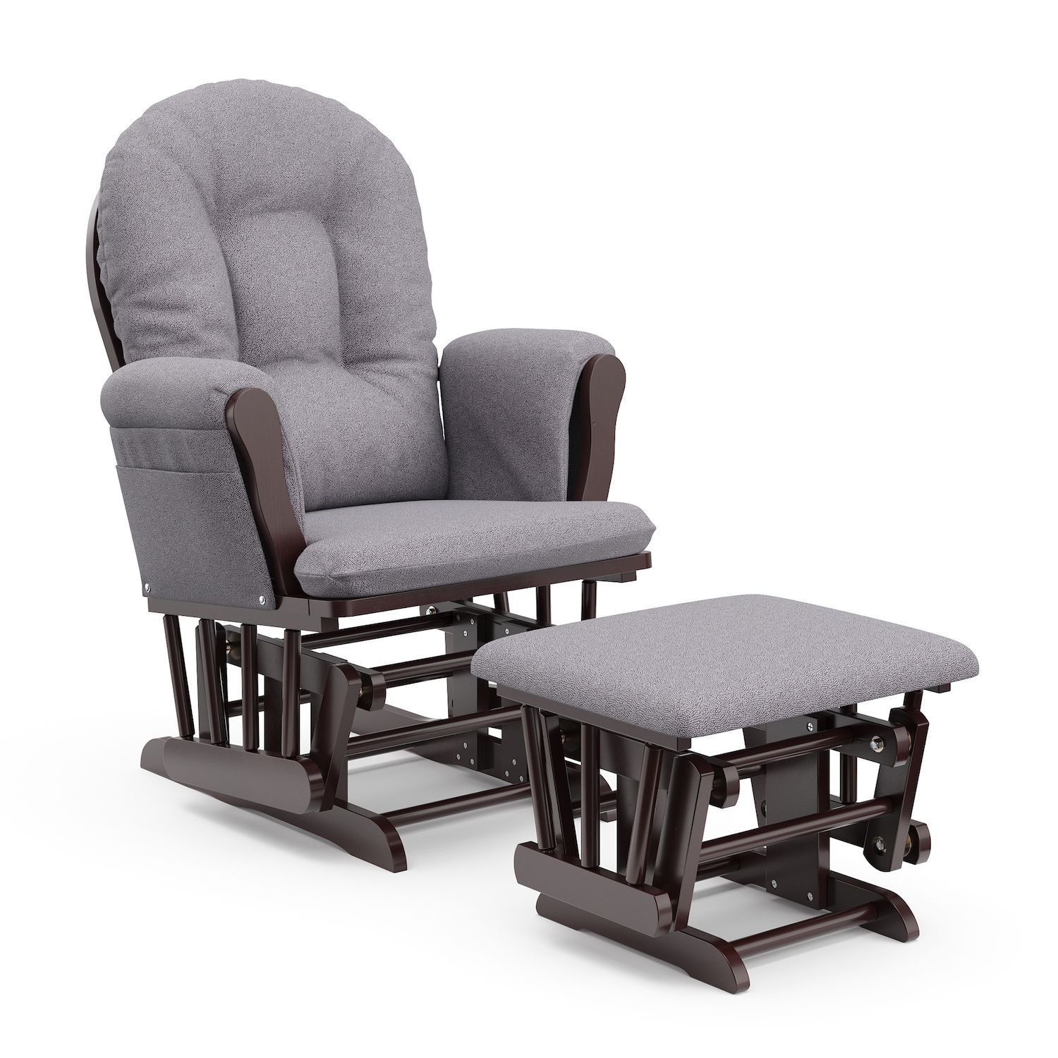 rocking chair with ottoman