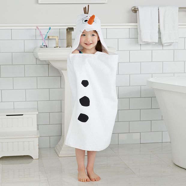 Olaf hooded sale towel