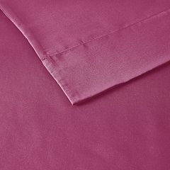 Intelligent Design Microfiber Sheet Set with Pocket, Pink, Queen