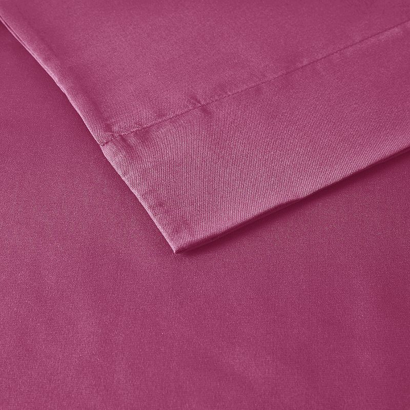 Intelligent Design All Season Soft Touch Microfiber Sheet Set, Pink, Twin