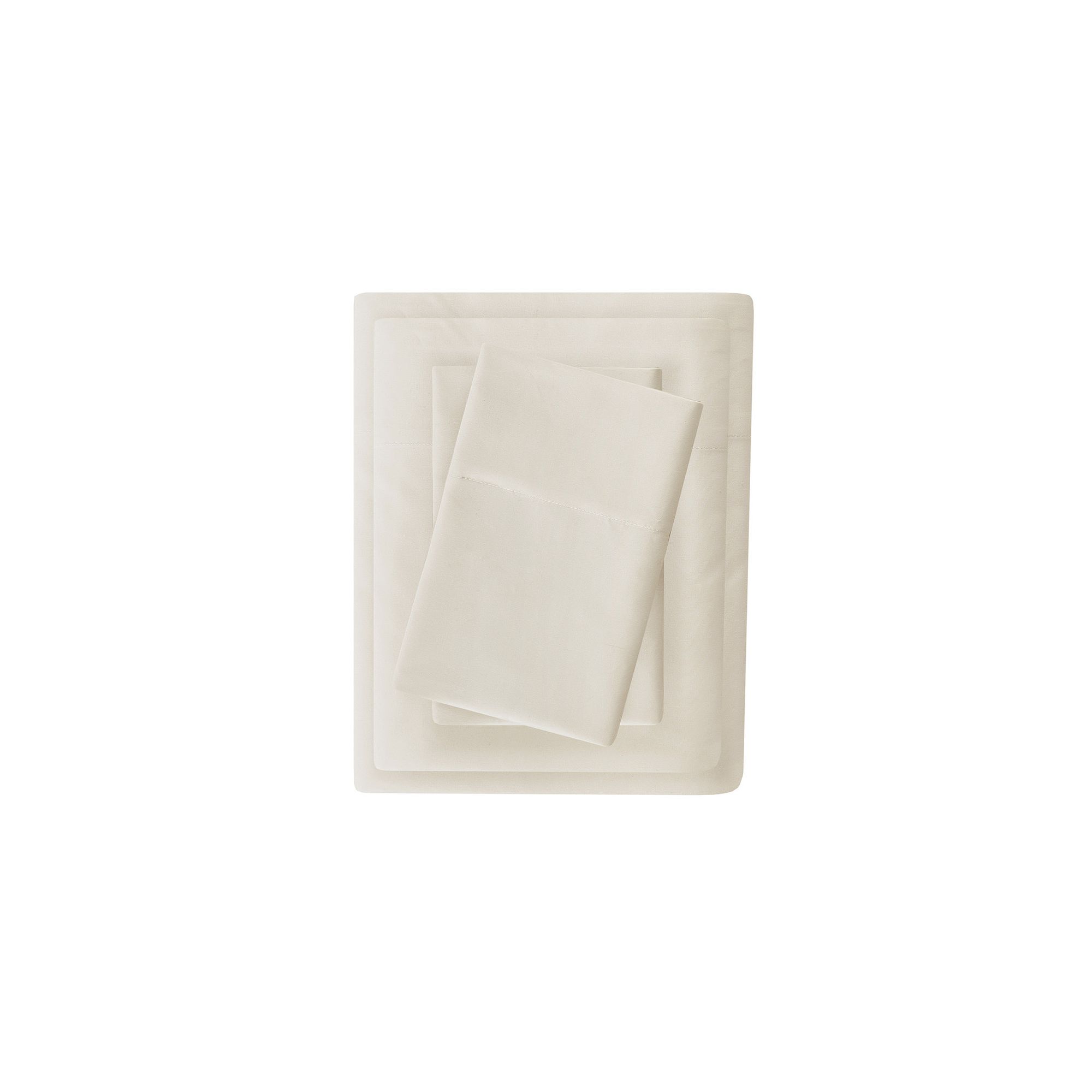 Madison Park Luxurious Brushed Microfiber Deep Pocket Sheet Set, Beige