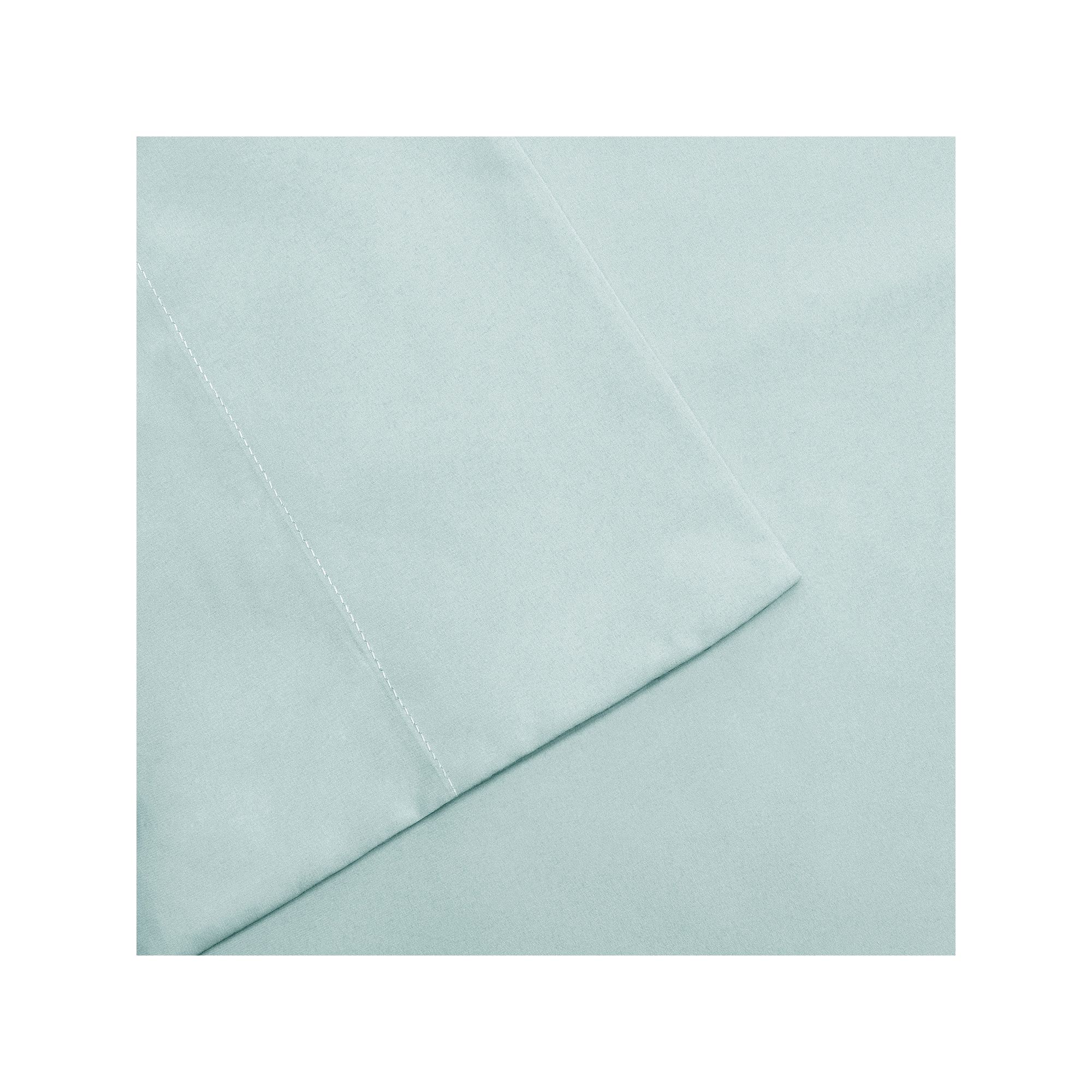 Madison Park Luxurious Brushed Microfiber Deep Pocket Sheet Set, Seafoam