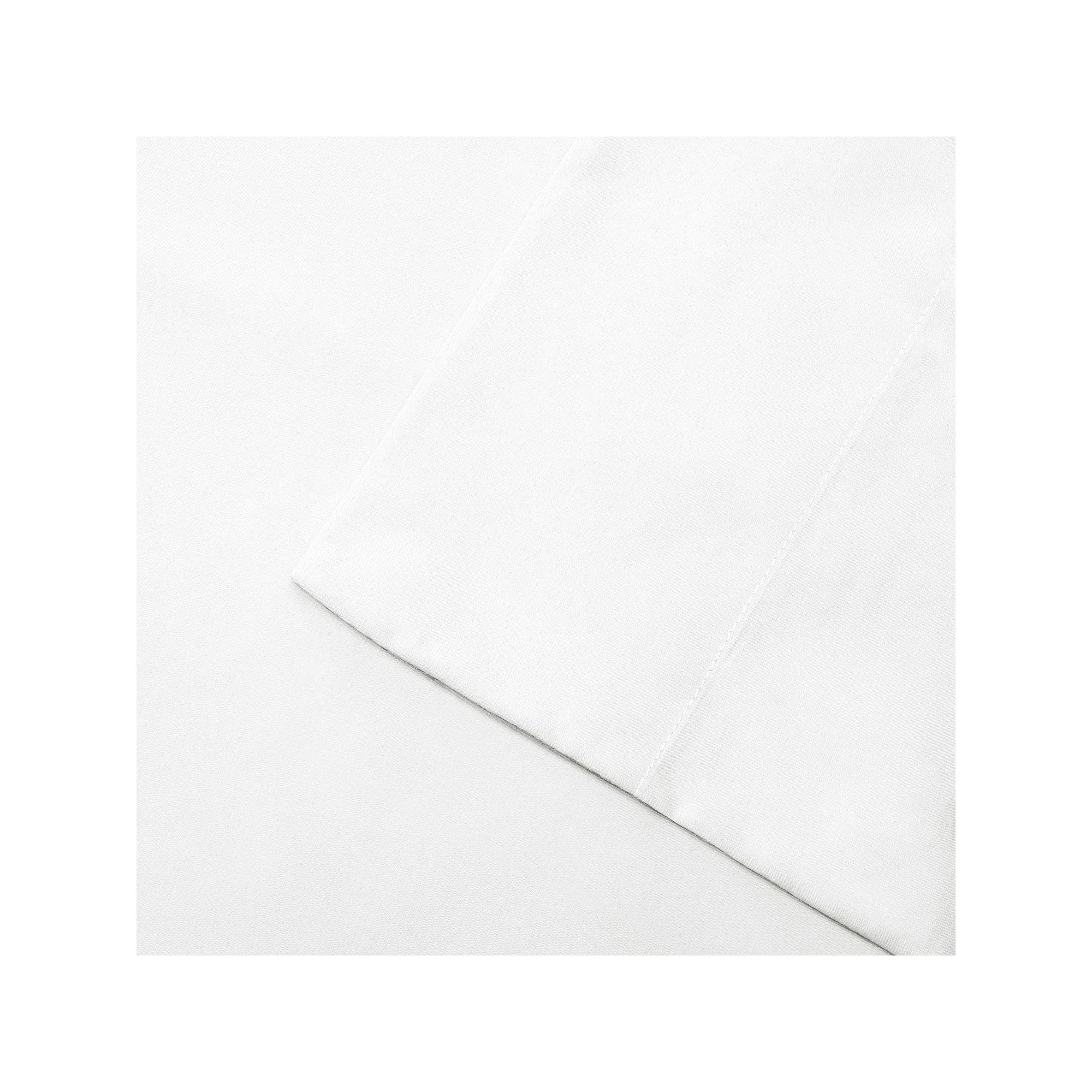 Madison Park Luxurious Brushed Microfiber Deep Pocket Sheet Set, White