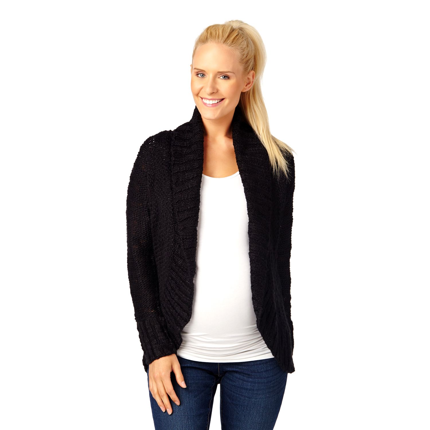 open front cocoon cardigan