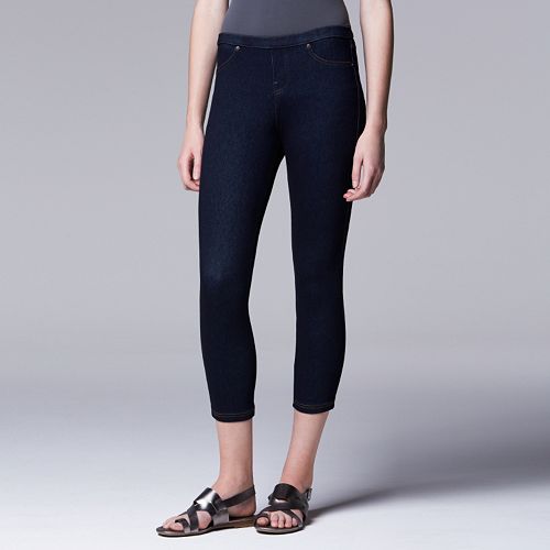 simply vera wang jean leggings