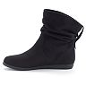 slouch ankle bootie