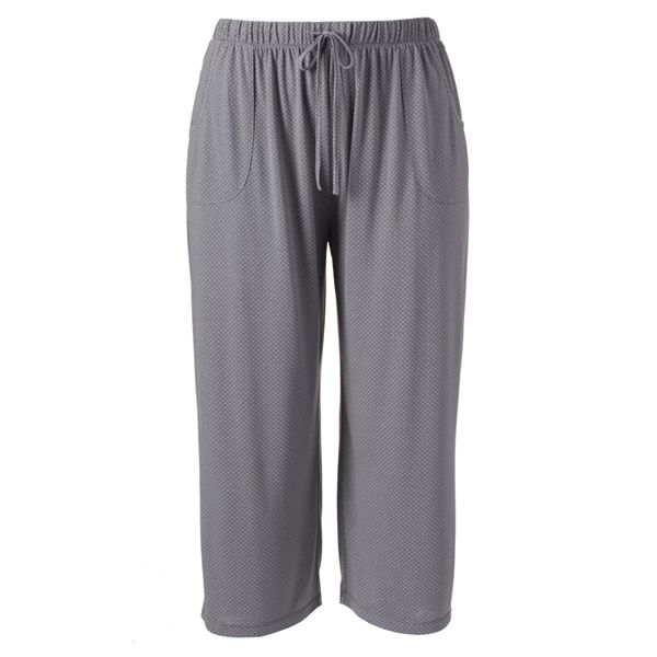 Plus Size Croft & Barrow® Pajamas: Dream On Pajama Capris