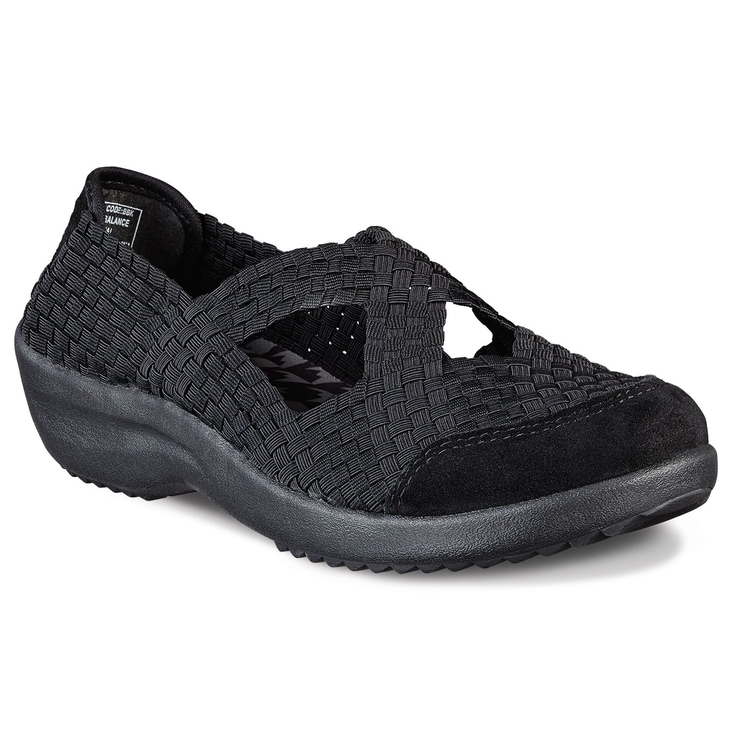 skechers woven mary janes