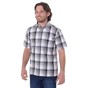 Men's Dickies Plaid Button-Down Shirt