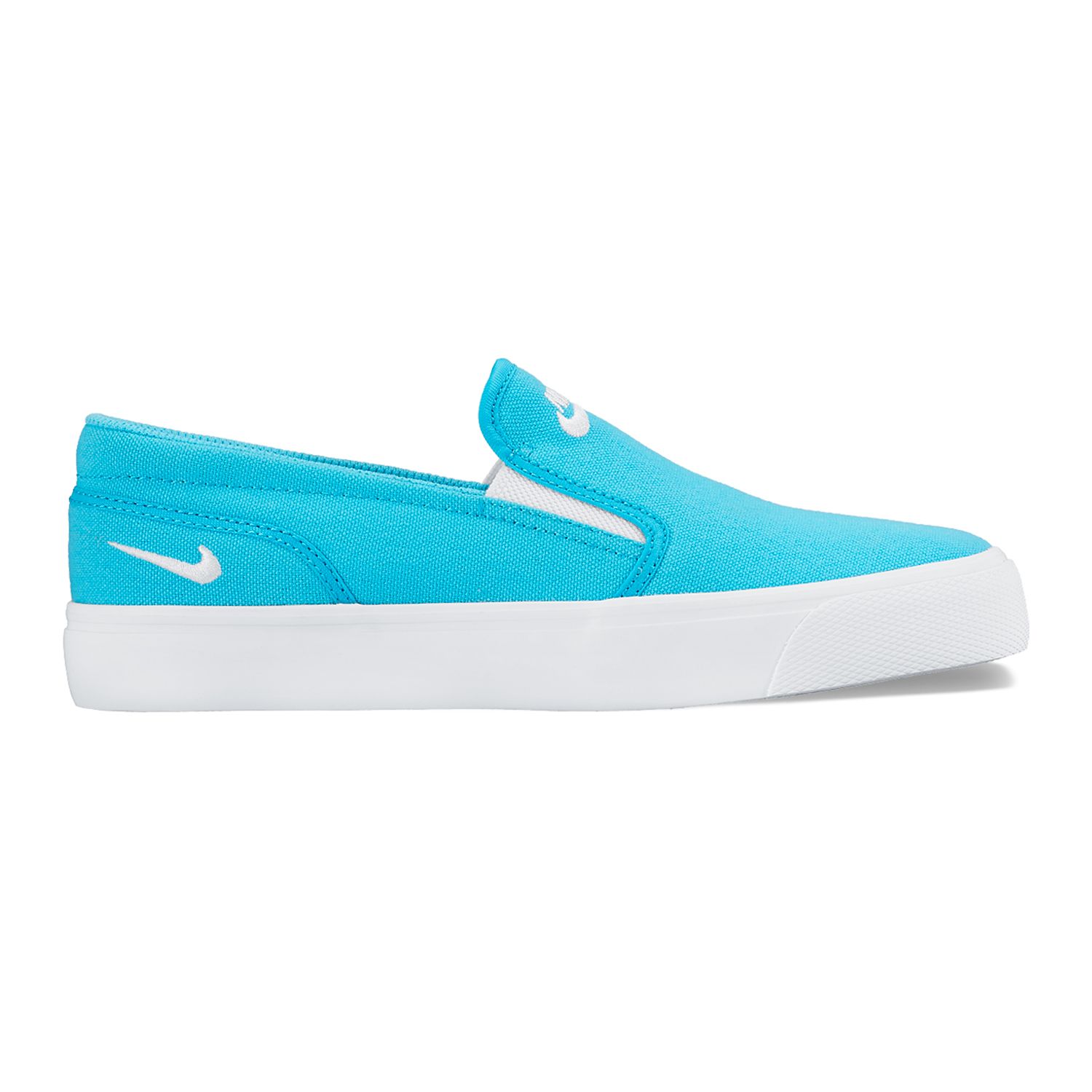 nike blue slip on sneakers