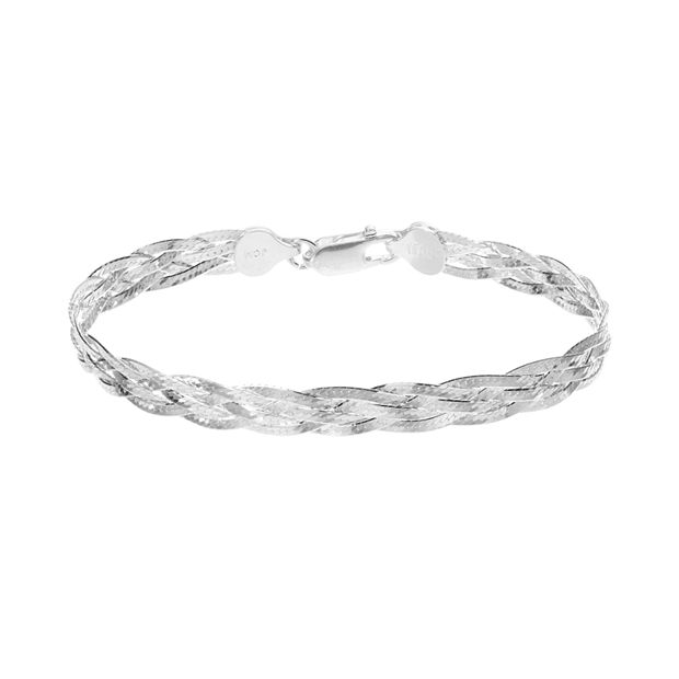 Kohl's sterling clearance silver bangle bracelets