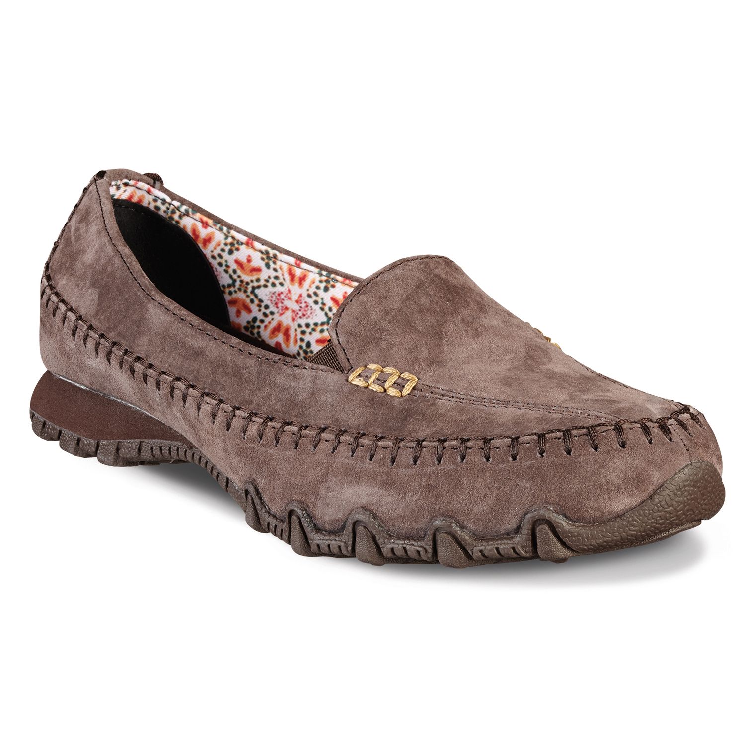 skechers bikers pedestrian moccasin